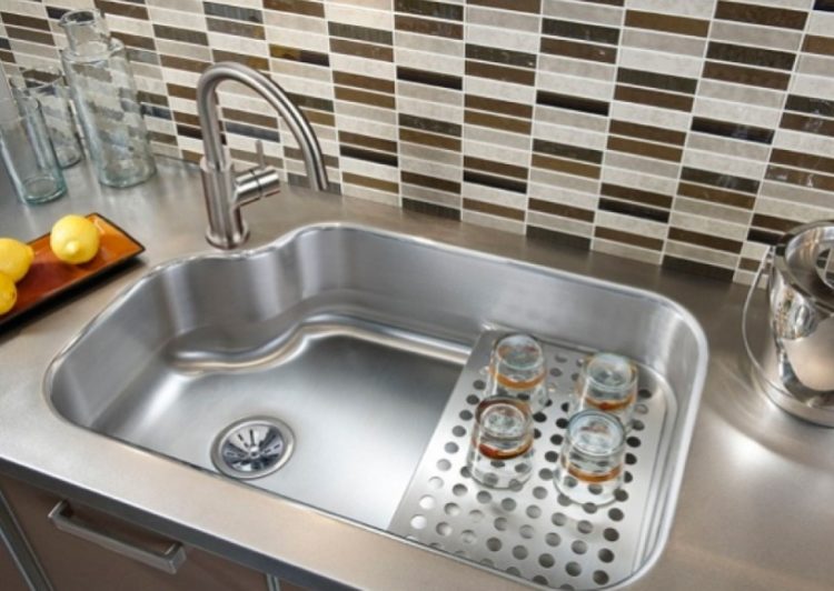 Corner Kitchen Sink