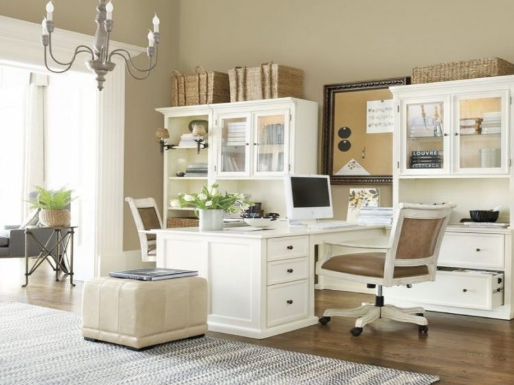 Two Person Desk Design For Your Wonderful Home Office Area