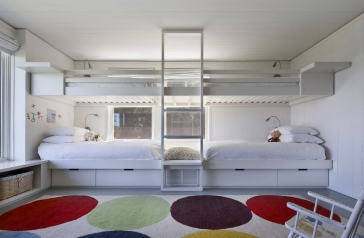 Built-In Bunk Beds For Children