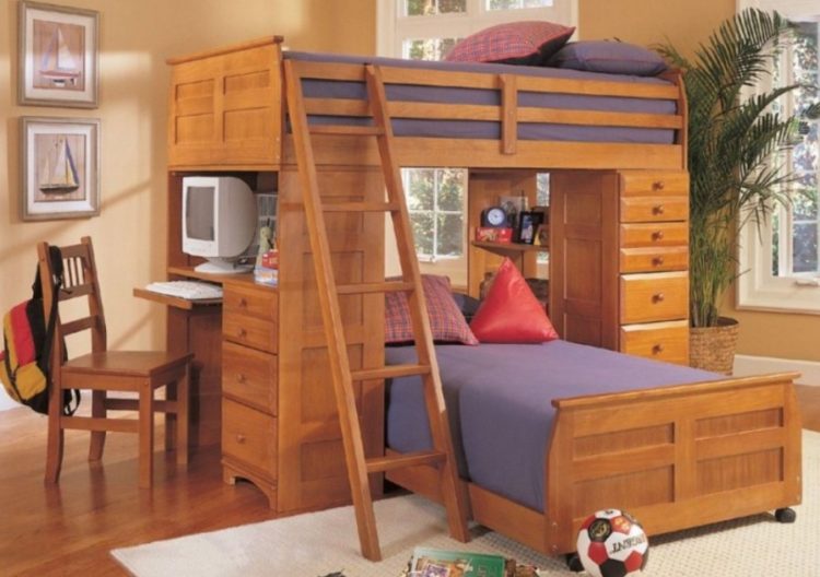 Cool Built-In Bunk Beds