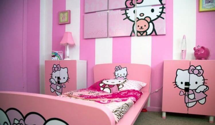 Hello Kitty bedroom