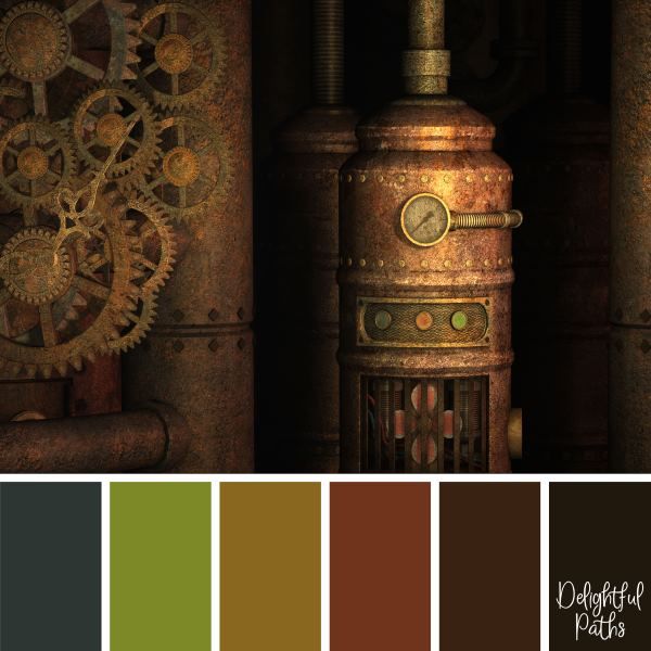 Perfect Steampunk Paint Colors