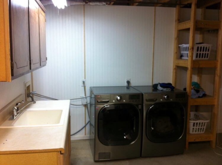 Basement laundry room ideas