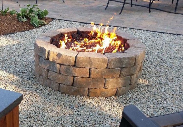 15 Outstanding Cinder Block Fire Pit Design Ideas For Outdoor