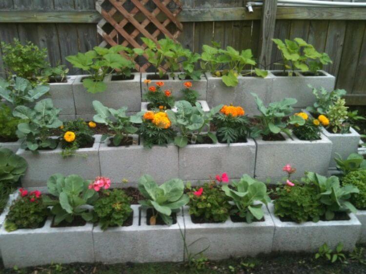 Enchantingly Beautiful Cinder Block Ideas That Can Use For Your Garden