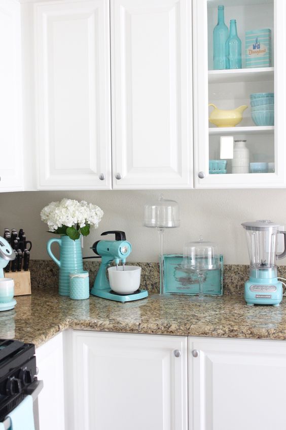 Turquoise Appliance