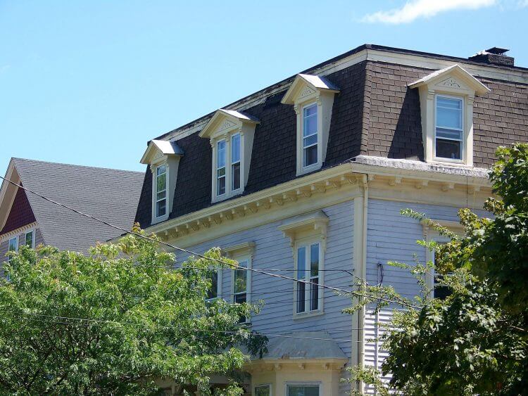 Mansard roof