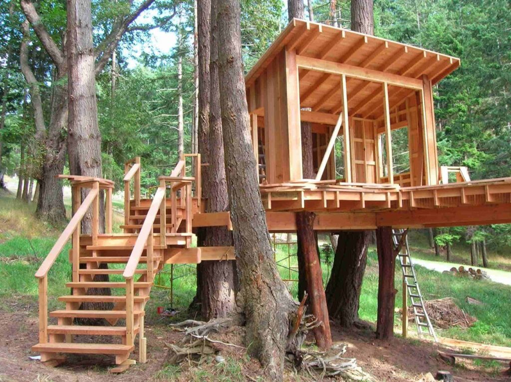 Treehouse Stair Ideas