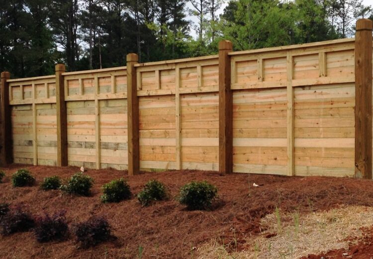 Decorative Wood Fence