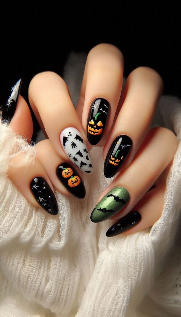 halloween nails