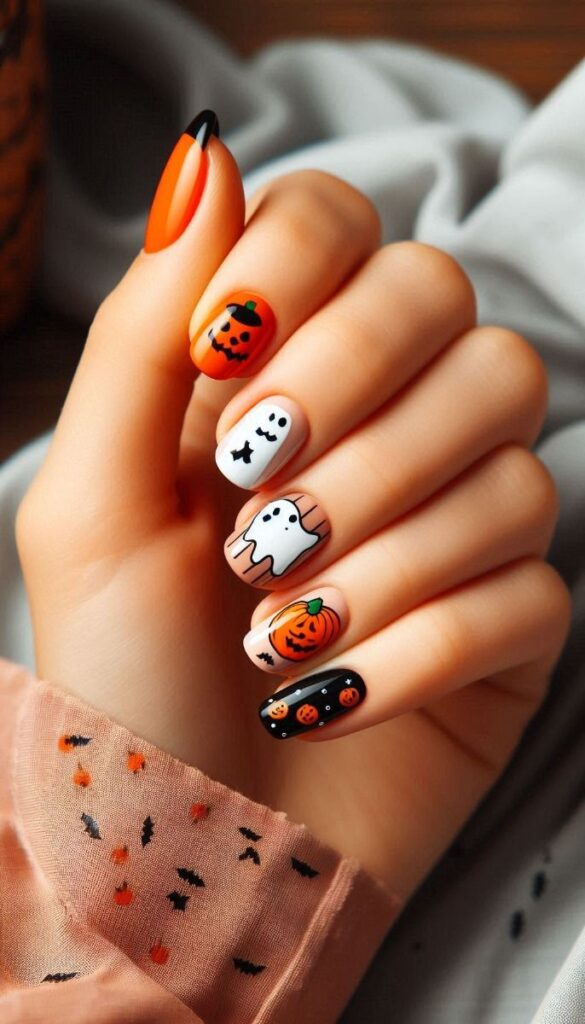 halloween nails