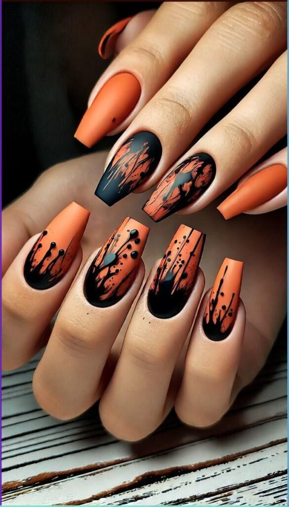 halloween nails