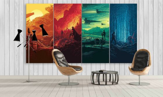 Male Living Space Wall Art Ideas
