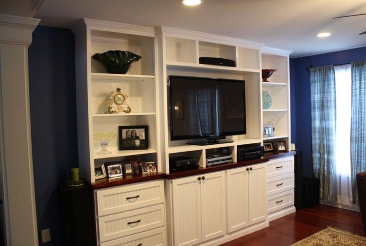 Built in home entertainment center ideas.