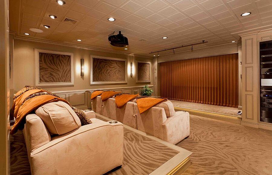 Basement Home Theatre Basement Home Theatre Design