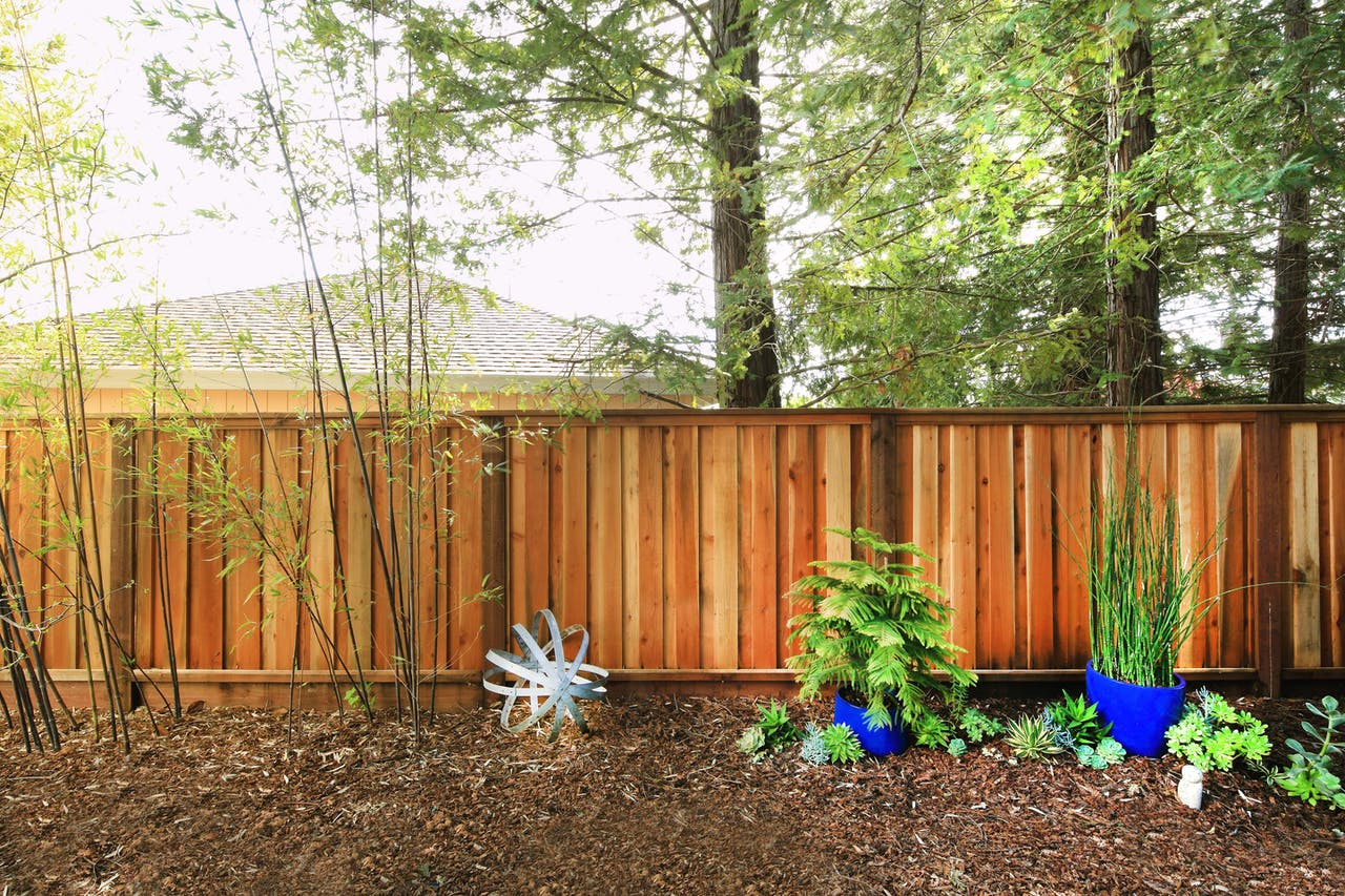 Redwood Privacy Fence