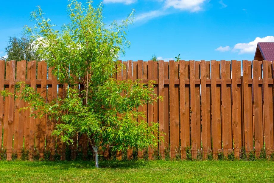 Shadowbox Wood Fence