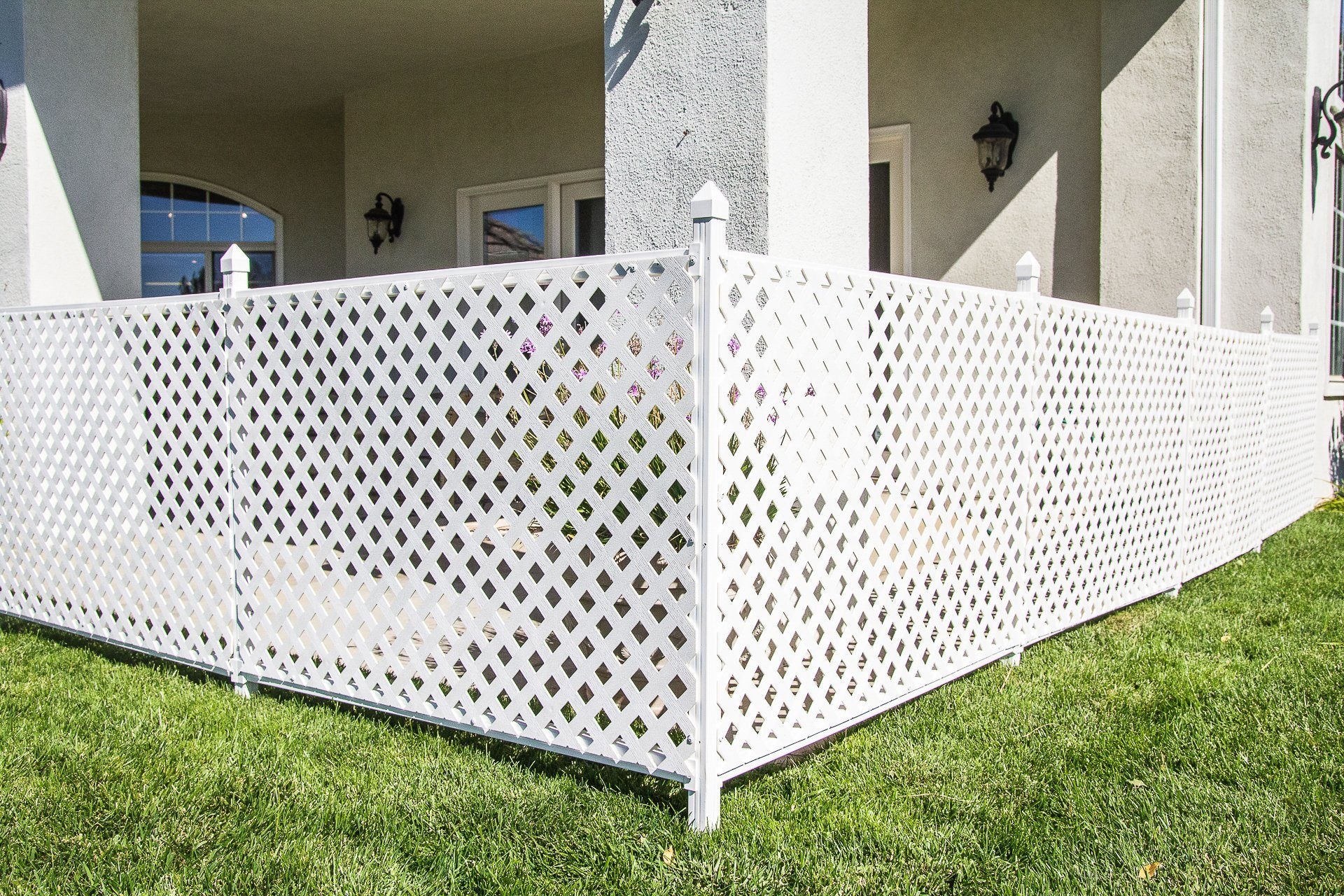 Vinyl Lattice Fence