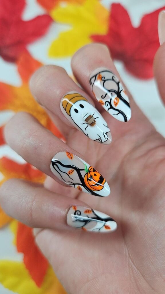 halloween nails