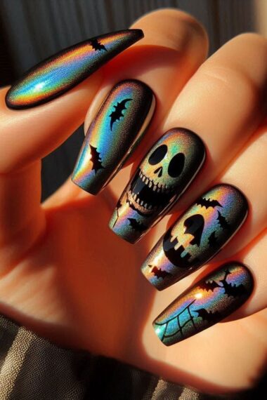 halloween nails