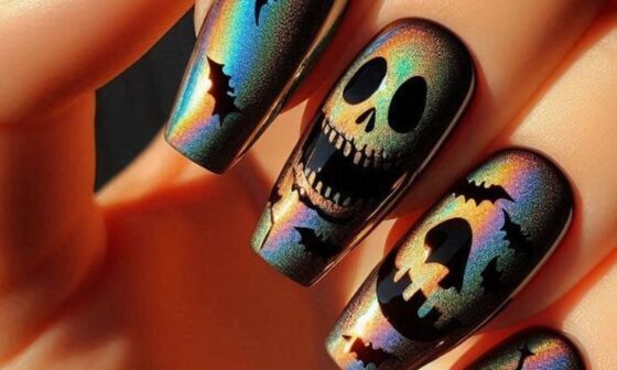 halloween nails